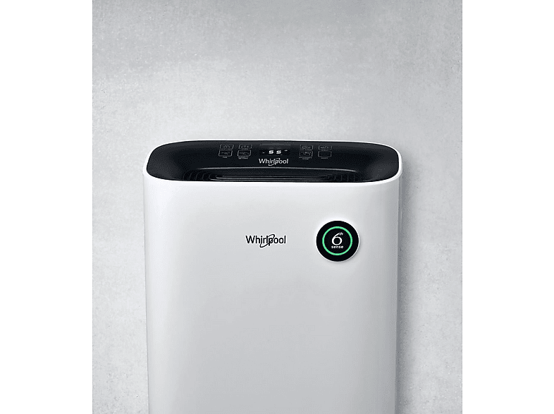 Deshumidificador - Whirlpool DE20W5252, 6,5 l, 24 m³