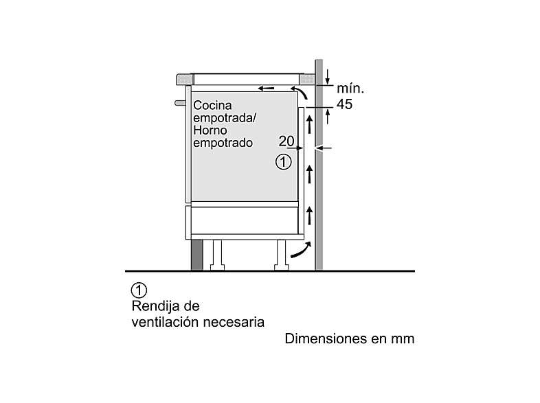 Placa inducción - Balay 3EB864EN, 3 zonas, Zona grande 24 cm, Función Sprint, Negro
