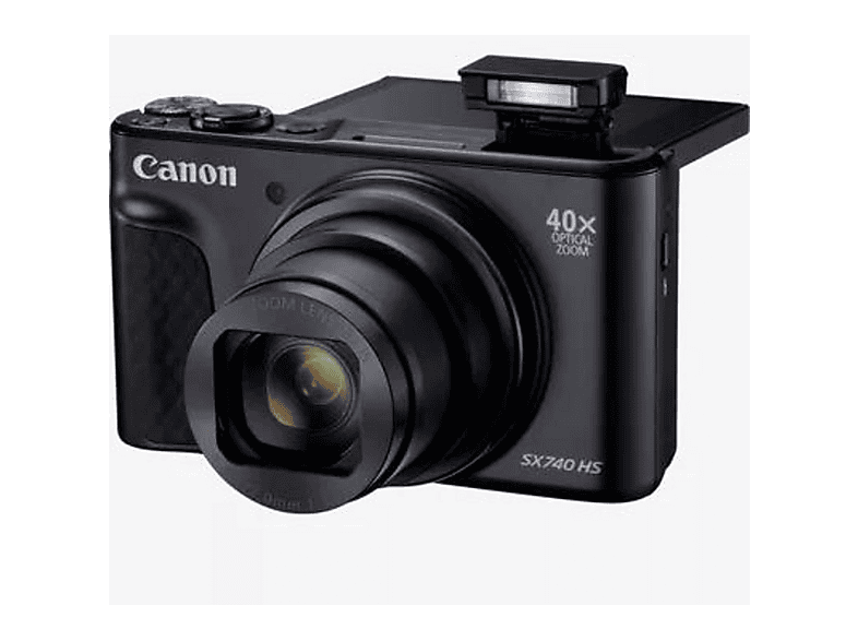 Cámara digital compacta - Canon PowerShot SX740 HS LITE EDITION, 20,3 megapixel, (4K) 3840 x 2160, 29,97/25 fps (Full HD) 1920 x 1080, (HD) 1280 x 720