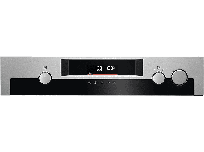 Horno a vapor - AEG BSE572360M, Multifunción, Pirolítico, 72 l, Sonda térmica, 60 cm, Inox