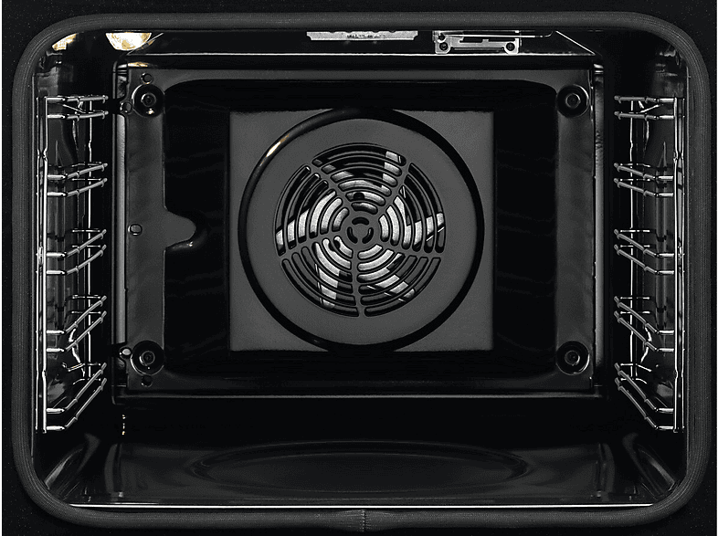 Horno a vapor - AEG BSE572360M, Multifunción, Pirolítico, 72 l, Sonda térmica, 60 cm, Inox