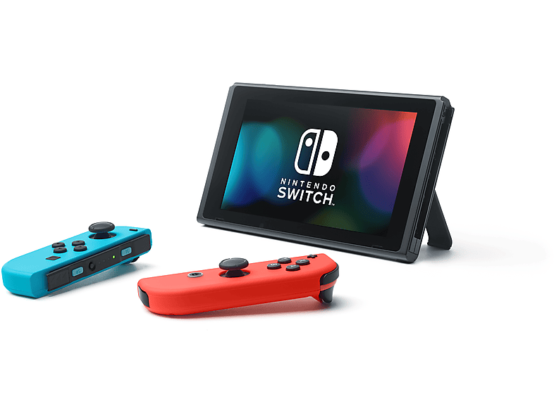Consola - Nintendo Switch, 6.2", Joy-Con, Azul y Rojo Neón