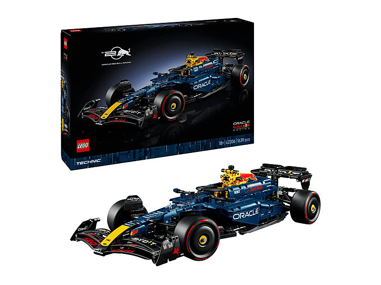Juego de construcción - LEGO Technic Oracle Red Bull Racing RB20 Fórmula 1 - 42206, edad recomendada: 18 año(s), 1639 piezas