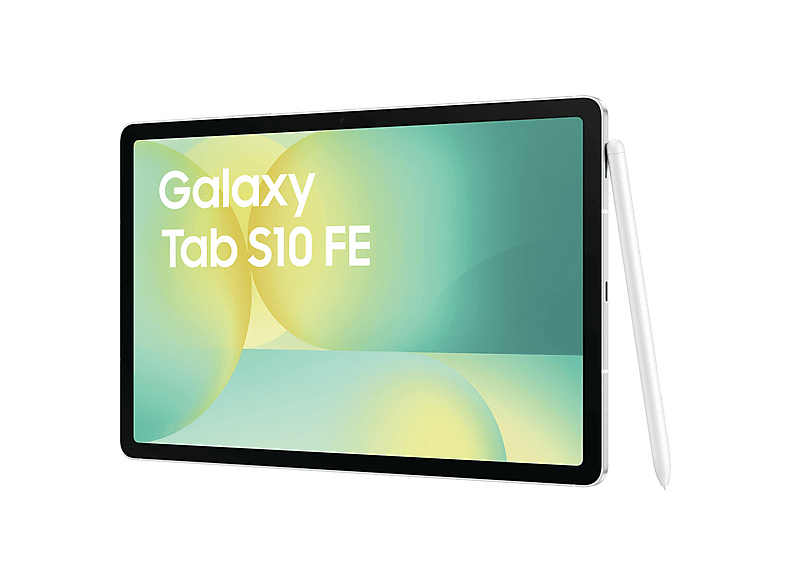 Tablet - Samsung Galaxy Tab S10 FE, 128 GB, Plata, 10,9 " WUXGA+, 8 GB RAM, Exynos 1580 (4 nm), Tablet Android
