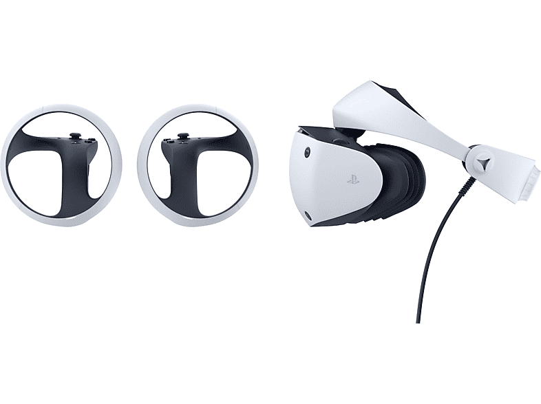 Pack VR - Sony Gafas PlayStation VR2, OLED 4K, Sensor de movimiento, Blanco + Mandos VR2 Sense + Auriculares estéreo