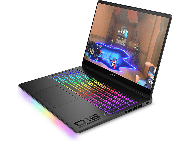 Portátil Gaming - HP OMEN MAX 16-ah0193ng, 16 " WQXGA, Intel Core Ultra 9, 275HX, 32 GB RAM, 1 TB SSD, Sin tarjeta gráfica, Windows 11 Home, Negro