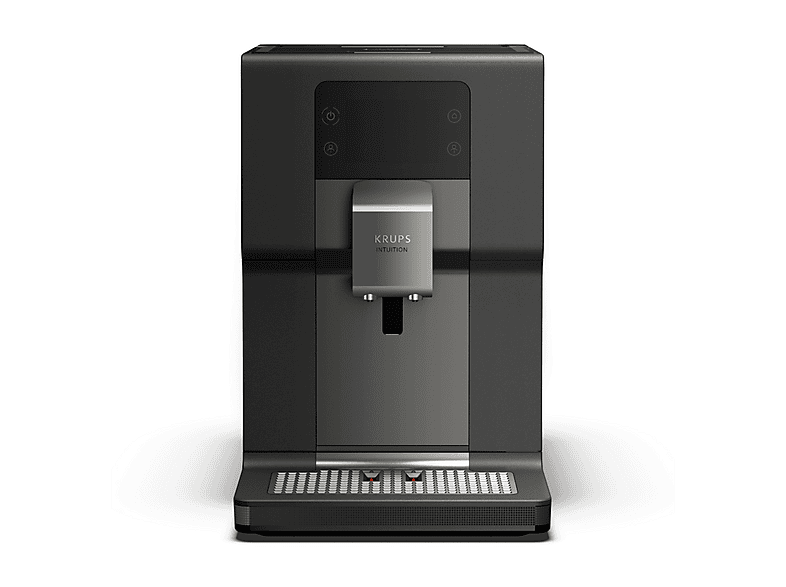 Máquina espresso - Krups Intution Preference EA875U10, 15 bar, 1450 W, 2 tazas, Negro
