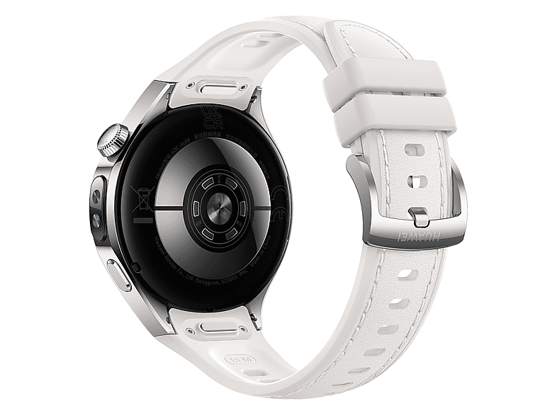 Smartwatch - Huawei WATCH 5 42MM WHITE, Acero inoxidable, Blanco
