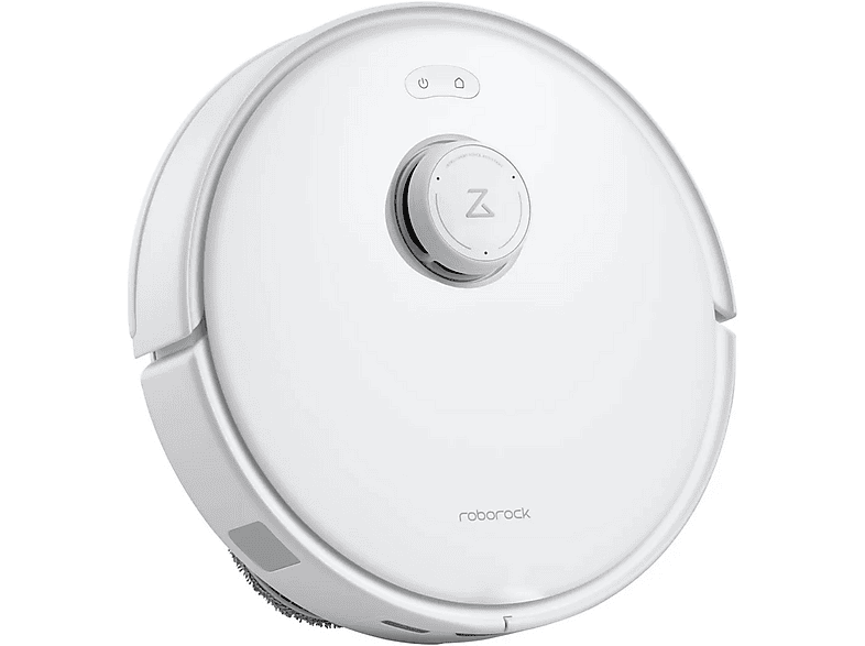 Robot aspirador - Roborock Q Revo Curv, 66 W, Potencia de succión 22 kPa, Depósito 325 ml, Autonomía 240 min, Blanco