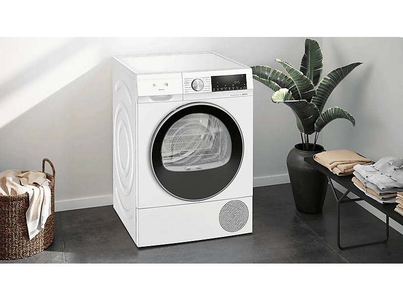 Secadora de condensación - Siemens iQ500 WQ45G2D0ES, Eléctrico, White