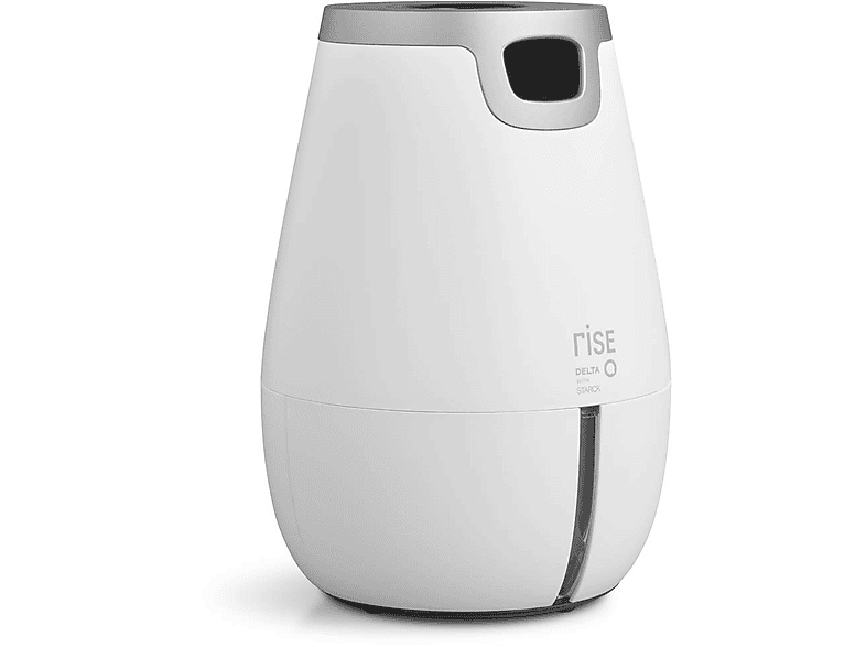Cafetera de cápsulas - Delta Q Rise con Starck, 19 bar, 1 l, 1250 W, Blanco