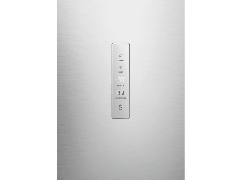 Frigorífico combi - Hisense RB390N4CCD, No Frost, 186 cm, 304 l, Circulación dinámica, Inox