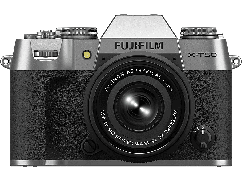 Cámara EVIL - Fujifilm Fujifilm X-T50, 40,2 megapixel, X-Trans CMOS, 6.2K (6240 x 3150 píxeles), Black