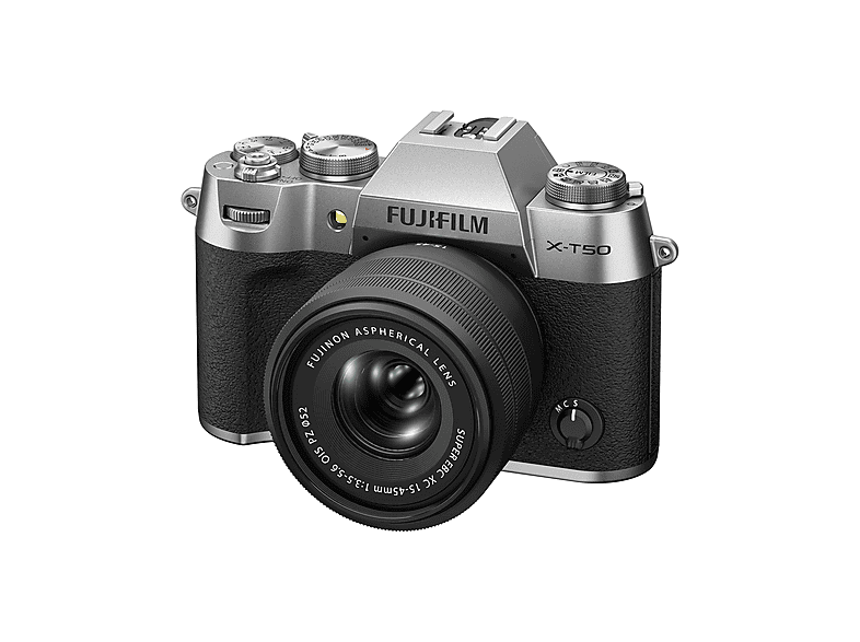 Cámara EVIL - Fujifilm Fujifilm X-T50, 40,2 megapixel, X-Trans CMOS, 6.2K (6240 x 3150 píxeles), Black
