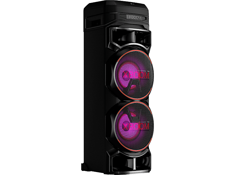 Altavoz de gran potencia - LG XBOOM RNC9, 1000W, Luces Multi Color, Efectos DJ, Función karaoke, Efectos de Voz, Negro
