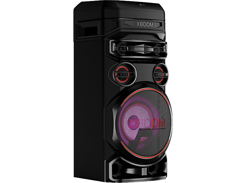 Altavoz de gran potencia - LG XBOOM RNC7, 500W, Luces Multi Color, Efectos DJ, Función karaoke, Efectos de Voz, Negro