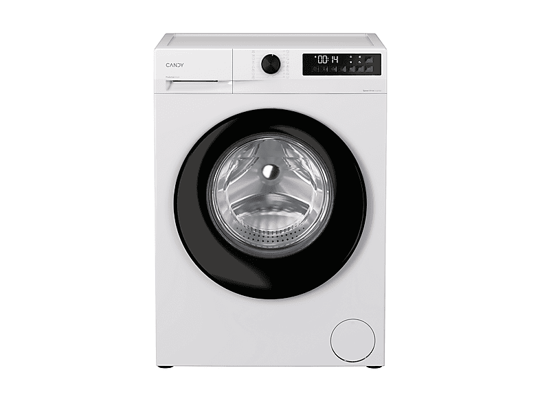 Lavadora carga frontal - Candy GD 410B8-S, 10 kg, 1400 rpm, 16 programas, Blanco