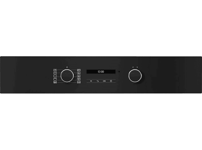 Horno - Miele H 2465 B Active, Multifunción, Parcialmente catalítico, 76 l, 59.5 cm, Perfect Clean, Negro obsidiana