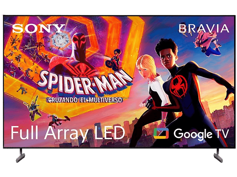 TV LED 55" - Sony BRAVIA 55X85L, 4K HDR, TDT HD, DVB-T2, Smart TV (Google TV), Google Assistant, Alexa, Bluetooth, Dolby Atmos / Vision, Bravia Core