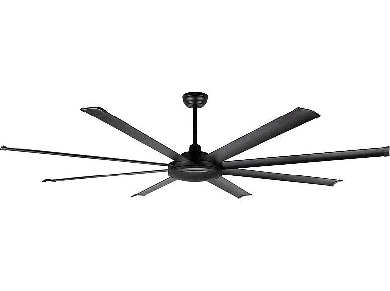 Ventilador de techo - Orbegozo CF 118200, 60 W, 6 velocidades, Negro