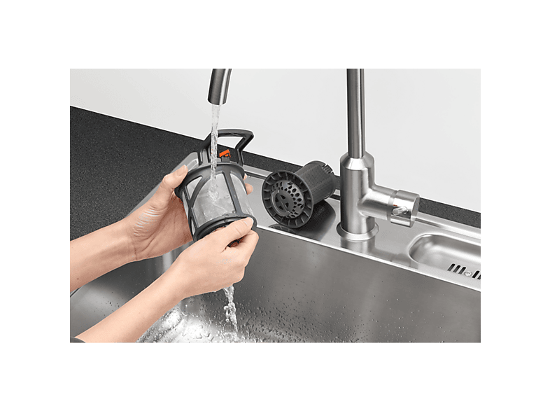 Lavavajillas - AEG FFB64617ZM, 13 servicios, 8 programas, 60 cm, Sistema AirDry, Inox