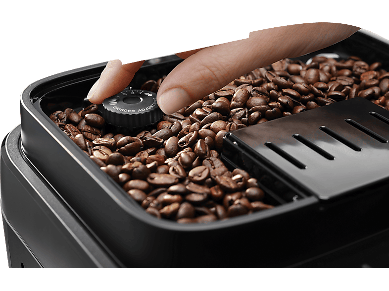 Cafetera superautomática - De Longhi, De'Longhi Magnifica EVO ECAM290.21.B, 1450W, 15bar, Molinillo integrado, Sistema Thermoblock, Vaporizador, Negro