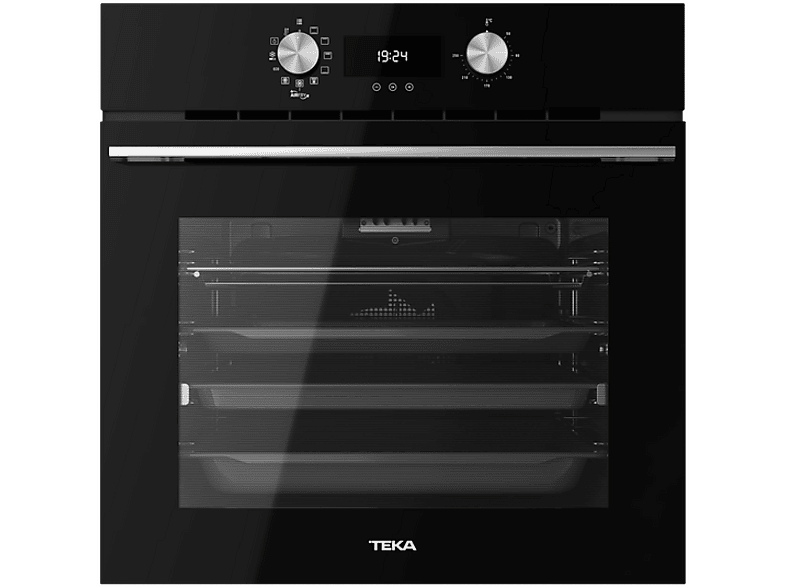 Horno - Teka Airfry HLB 8416, Multifunción, Limpieza por agua, 70 l, 59.5 cm, Calentamiento rápido, Función Airfry, Negro