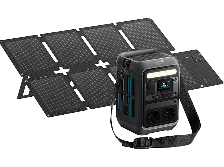 Estación de energía - Anker SOLIX KIT C300X AC + PS60