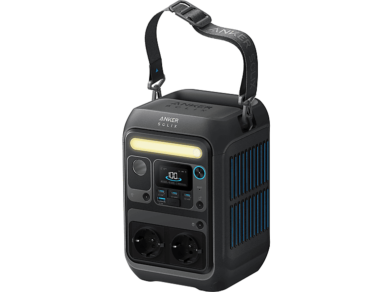 Estación de energía - Anker SOLIX KIT C300X AC + PS60