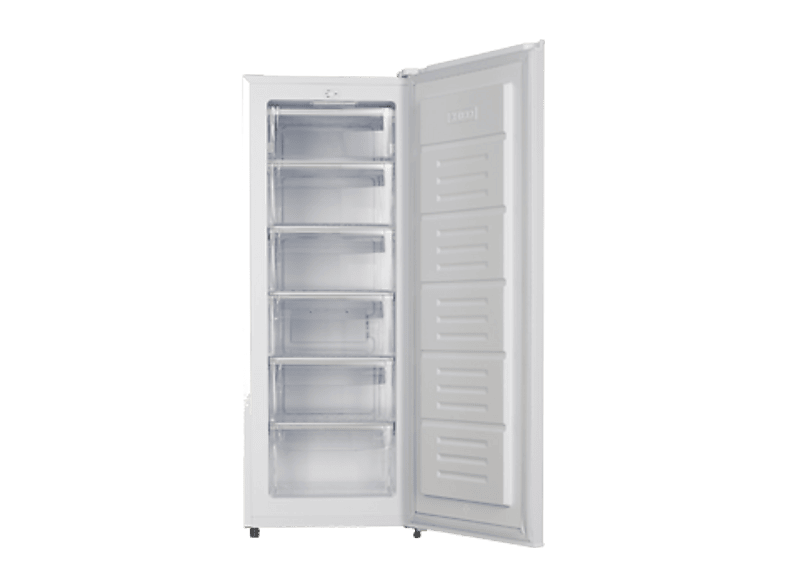Congelador vertical - Jocel JCV172, Independiente, 172 l, Puerta reversible, 143.5 cm, Blanco