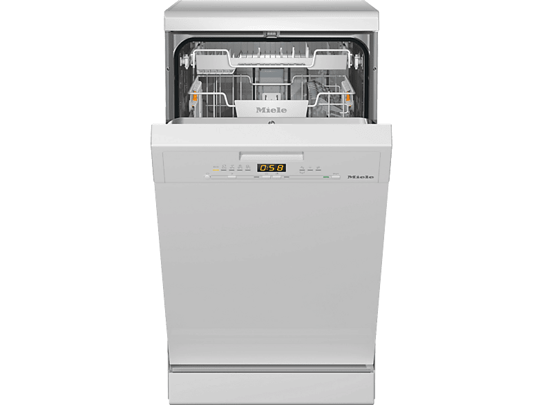 Lavavajillas - Miele G 5540 SC BRWS, 9 servicios, 45 cm, Cajón de servicios, QuickPowerWash, Blanco