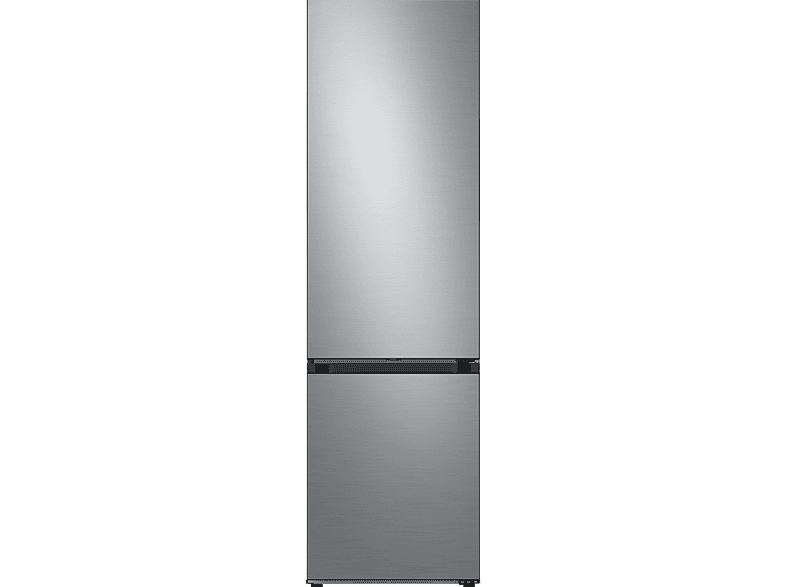 Frigorífico combi - Samsung BESPOKE Smart RB38C7B6BS9/EF, No Frost, 203cm, 387l, Twin Cooling Plus, Metal Cooling, WiFi, Inox