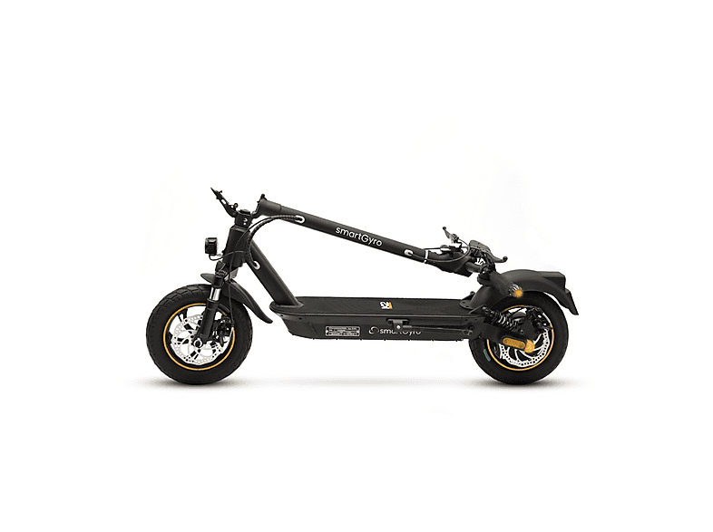 Patinete eléctrico - Smartgyro K2 Pro XL Black C, Pot. máx. 1000 W, 15000 mAh, Negro