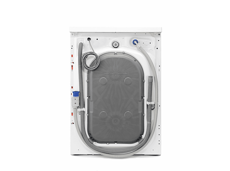 Lavadora carga frontal - AEG Series 7000 LFR7354O4B, 10,5 kg, 1,400 rpm, Negro, Blanco