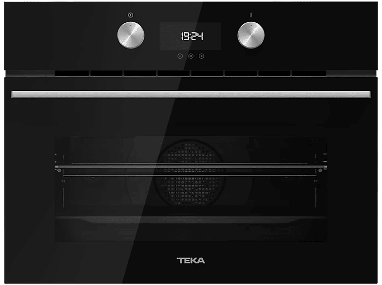 Horno con microondas - Teka HLC 8440, Multifunción, Limpieza por agua, 41 l, 59.5 cm, Touch Control, Negro