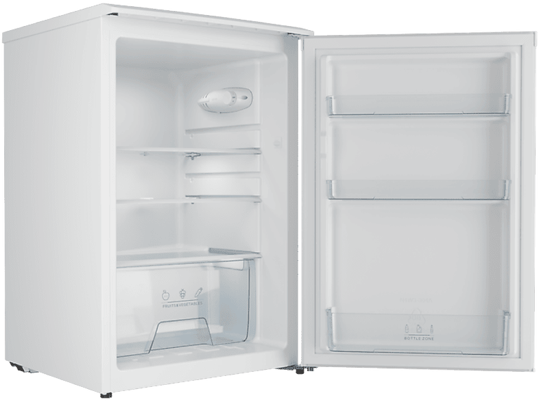 Nevera pequeña - Teka RSL10130, Cíclico, 84.5 cm, 131 l, Motor inverter, Descongelación manual, Blanco