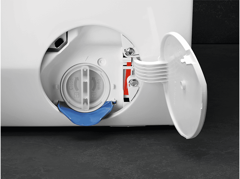 Lavadora secadora - AEG Serie 7000 DualSense LWR7316O4B, 10 kg + 6 kg, Blanco