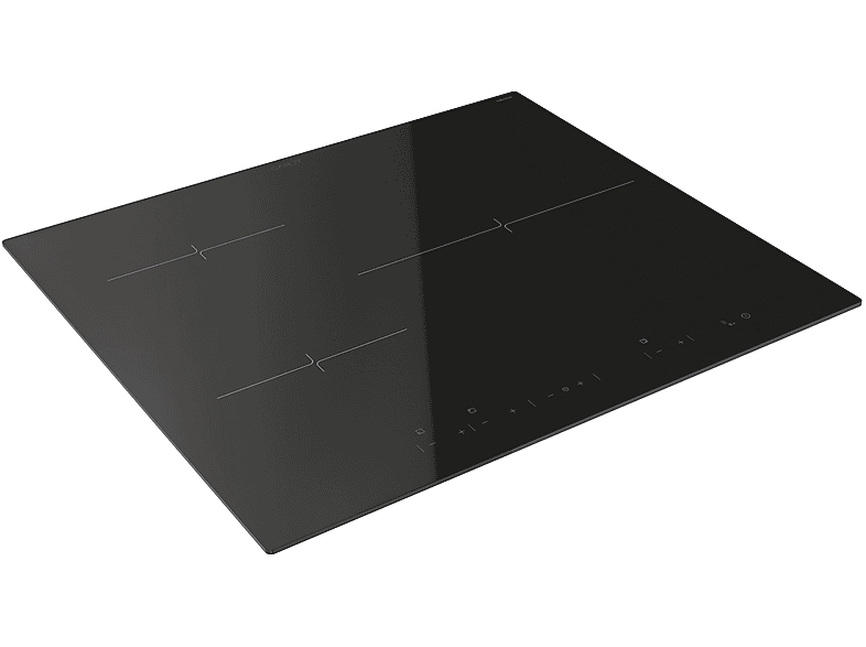 Placa inducción - Candy Moderna CIDD633C, 3 Zonas, Zona grande 32 cm, Mandos táctiles independientes, 59 cm, Negro