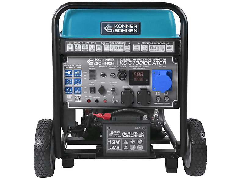Generador de energía - Könner & Söhnen KS 6100iDЕ ATSR