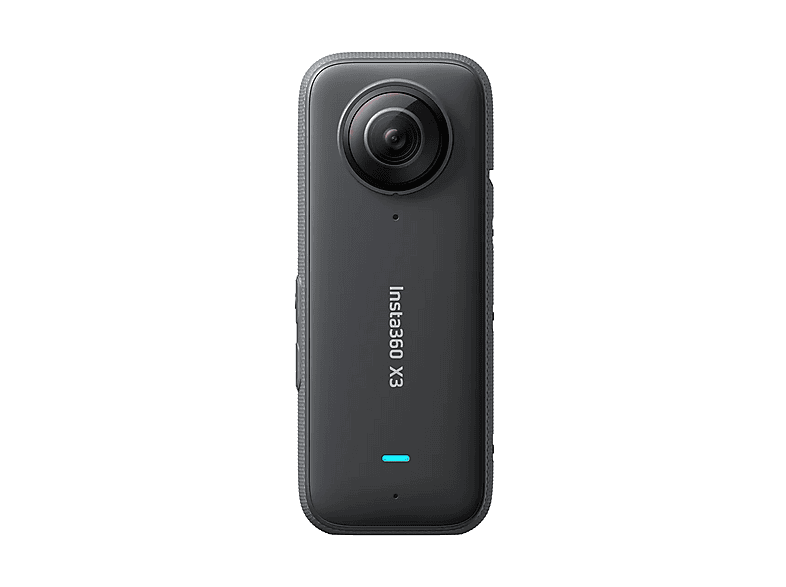 Cámara deportiva - Insta360 X3, 5.7K, 72 megapixel, WiFi, Inteligencia Artificial, Pantalla táctil, Negro