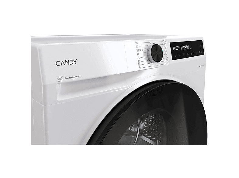 Lavadora secadora - Candy BWR 495BL8-S, 9 kg + 5 kg, Blanco