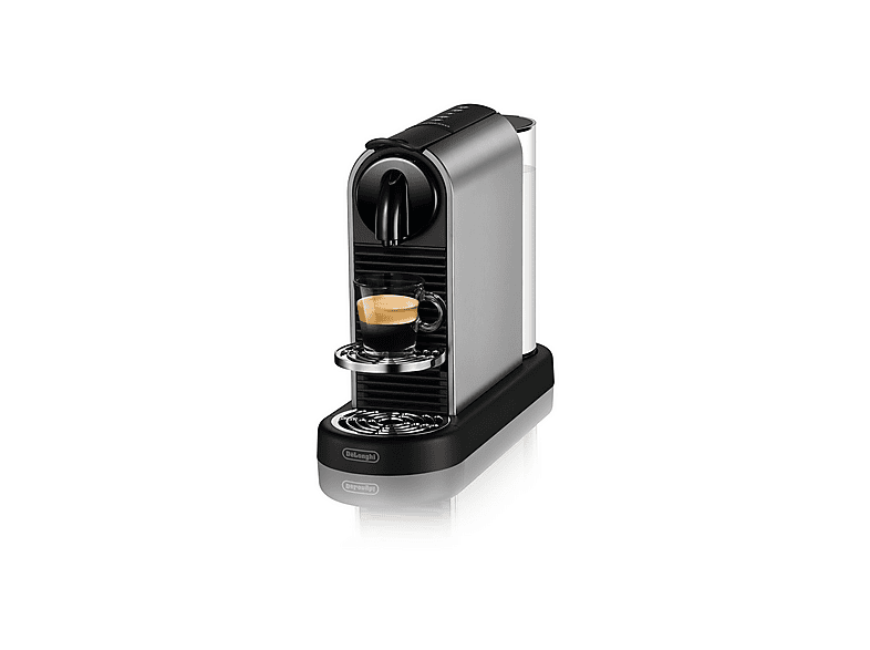Cafetera de cápsulas - Delonghi CITIZ EN220.T METAL OR, 19 bar, 1260 W, Titan