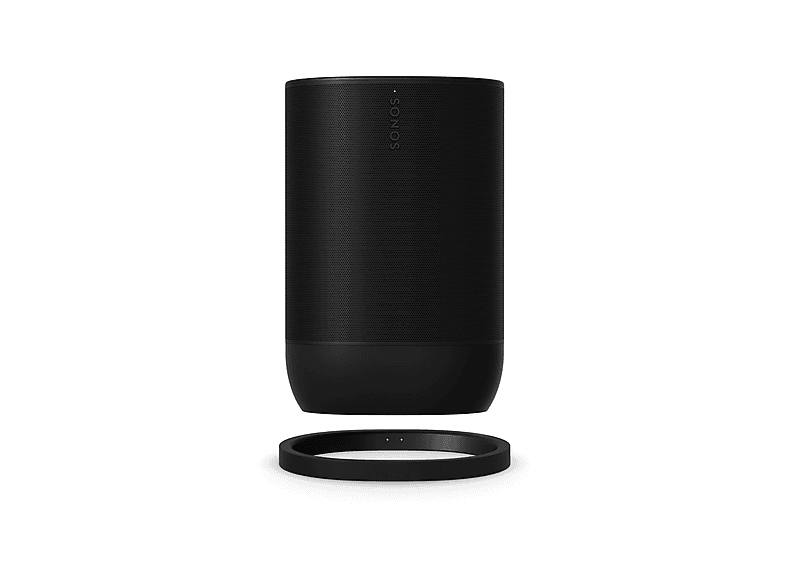 Altavoz inalámbrico - Sonos Move Gen2, Doméstico portátil, Bluetooth y Wifi, Autonomía 24 h, Control táctil, Impermeable, Negro