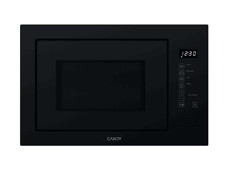 Microondas integrable - Candy CA38FL7N25WXB, 5 potencia, 25 l, Negro