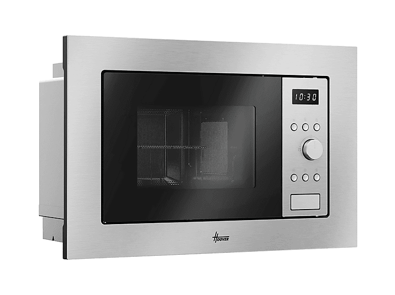 Microondas integrable - Hoover HO20FMW7X, 8 potencia, 20 l, Plata
