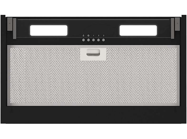Campana grupo filtrante - Cata ARMONIA 60 BK /B, 6 velocidades, 645 m³/h, 59 cm, Inox