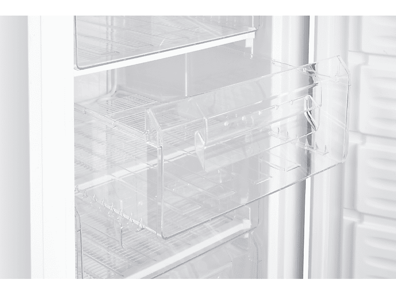 Congelador vertical - OK . OFZ 541 E W, 242 l, 172.2 cm, 7 cajones, Blanco