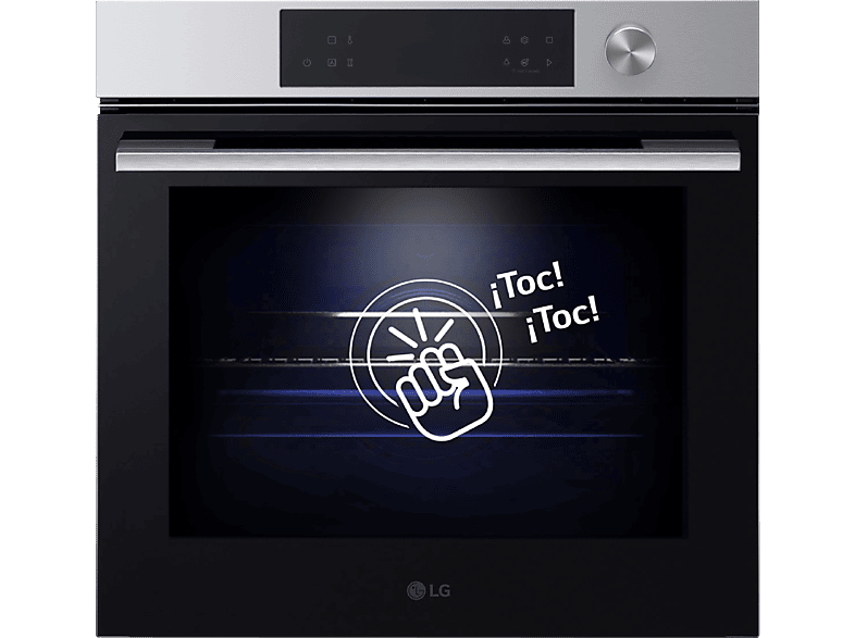 Horno - LG WSED7613S, Multifunción, Pirolítico, 76 L, 59.2 cm, EasyClean™, ThinQ™, Acero inoxidable