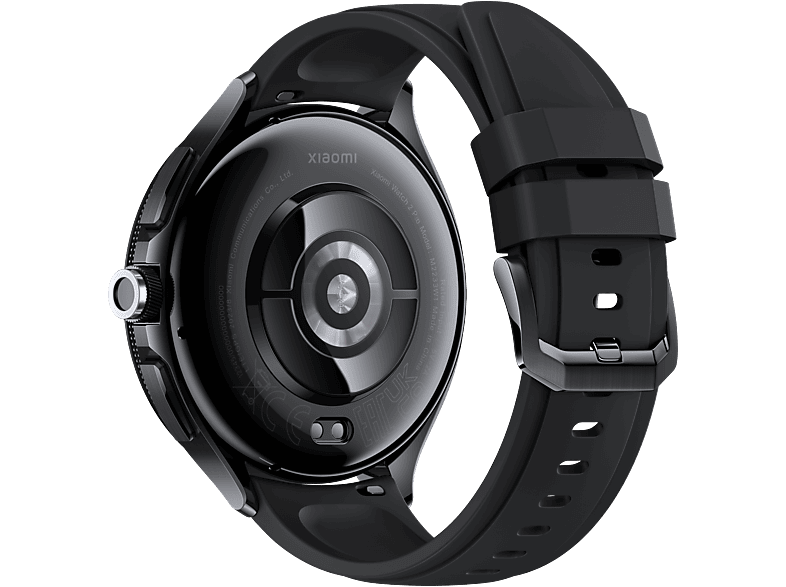 Smartwatch - Xiaomi Watch 2 Pro, Wear OS Google, Bluetooth, Wifi, Batería hasta 65 horas, Sensor impedancia, Multideporte, Negro