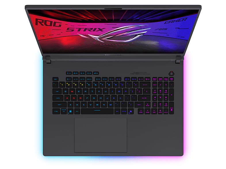 Portátil Gaming - ASUS ROG Strix G18, 18 " WQXGA, Intel Core Ultra 9 275HX, 32 GB RAM, 1 TB SSD, GeForce RTX™ 5070, FreeDOS (Sin sistema operativo)